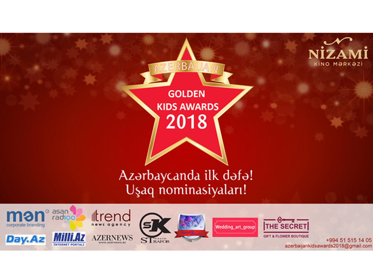 Golden Kids Awards 2018 starts in Baku