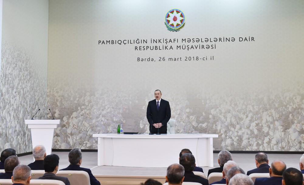 Ilham Aliyev: Azerbaijan reached serious success in addressing food security [UPDATE]