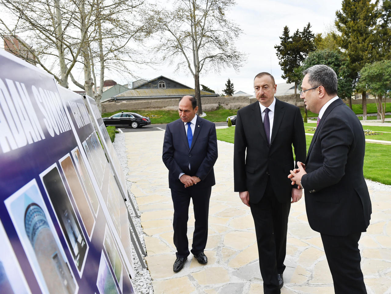 President Ilham Aliyev viewed newly-reconstructed Barda Mausoleum, Torpaggala Complex [PHOTO]