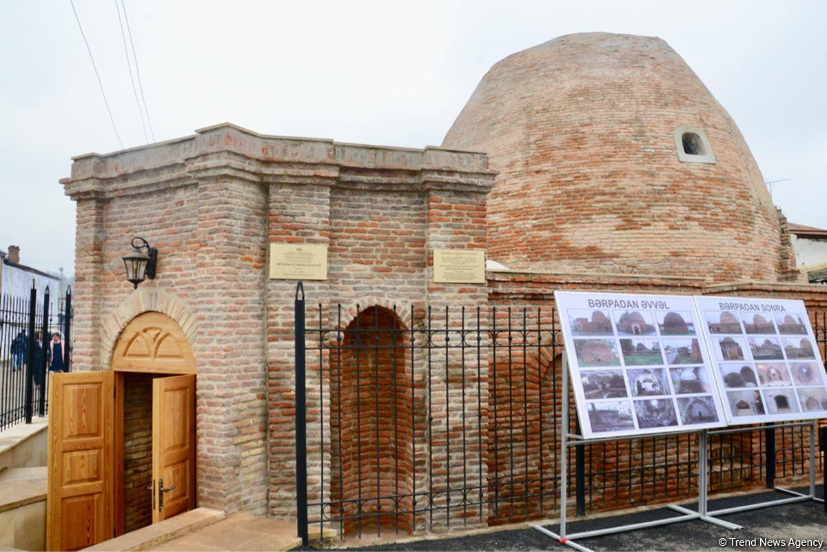 Ancient domed bath in Guba opens after restoration [PHOTO]