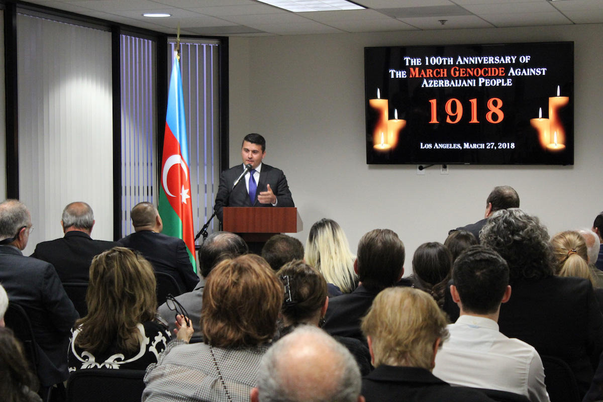 100th anniversary of 1918 Genocide against Azerbaijani people commemorated in Los Angeles [PHOTO]