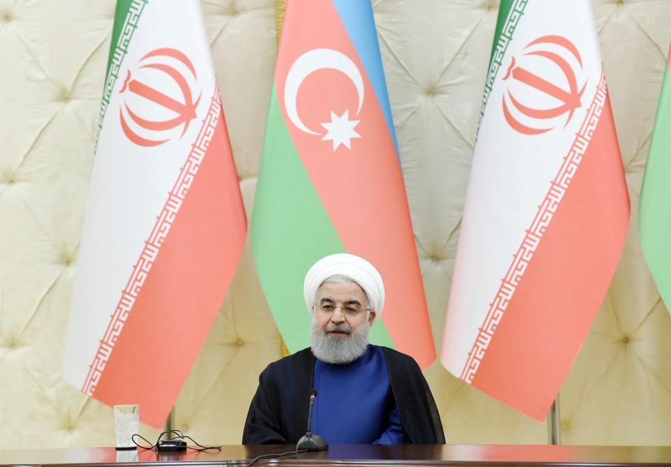 Rouhani: Azerbaijan, Iran must make maximum use from Caspian Sea