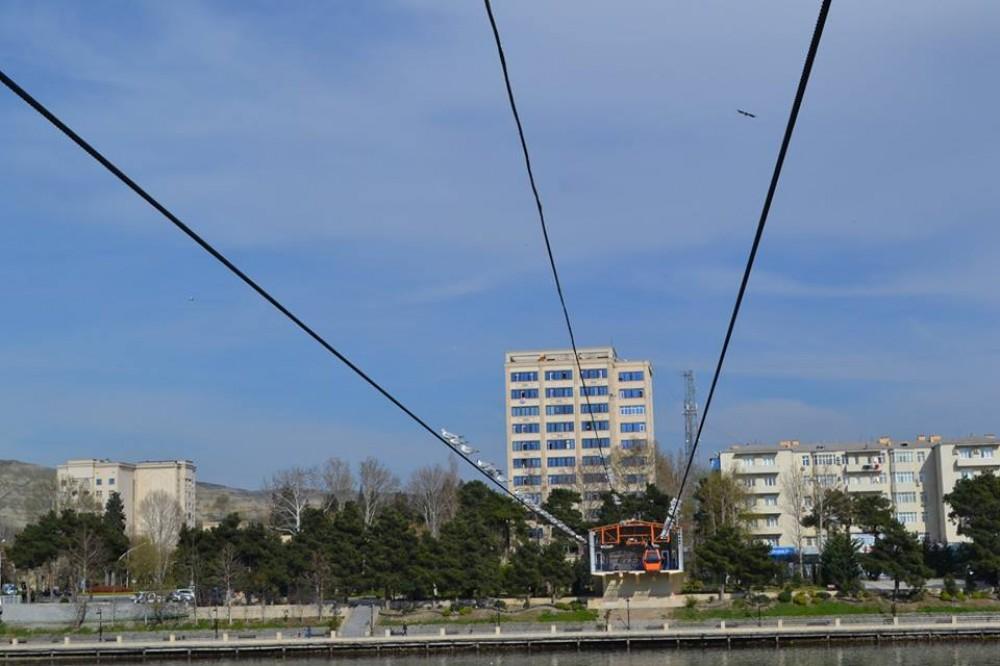 Cable rail launched in Mingachevir [PHOTO]
