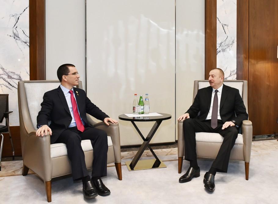 President Aliyev emphasizes importance of expanding co-op in trade with Venezuela [UPDATE]