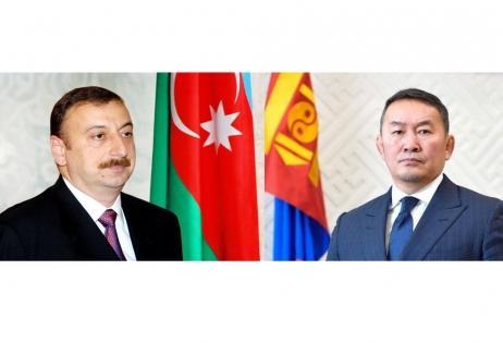 President of Mongolia phones Ilham Aliyev