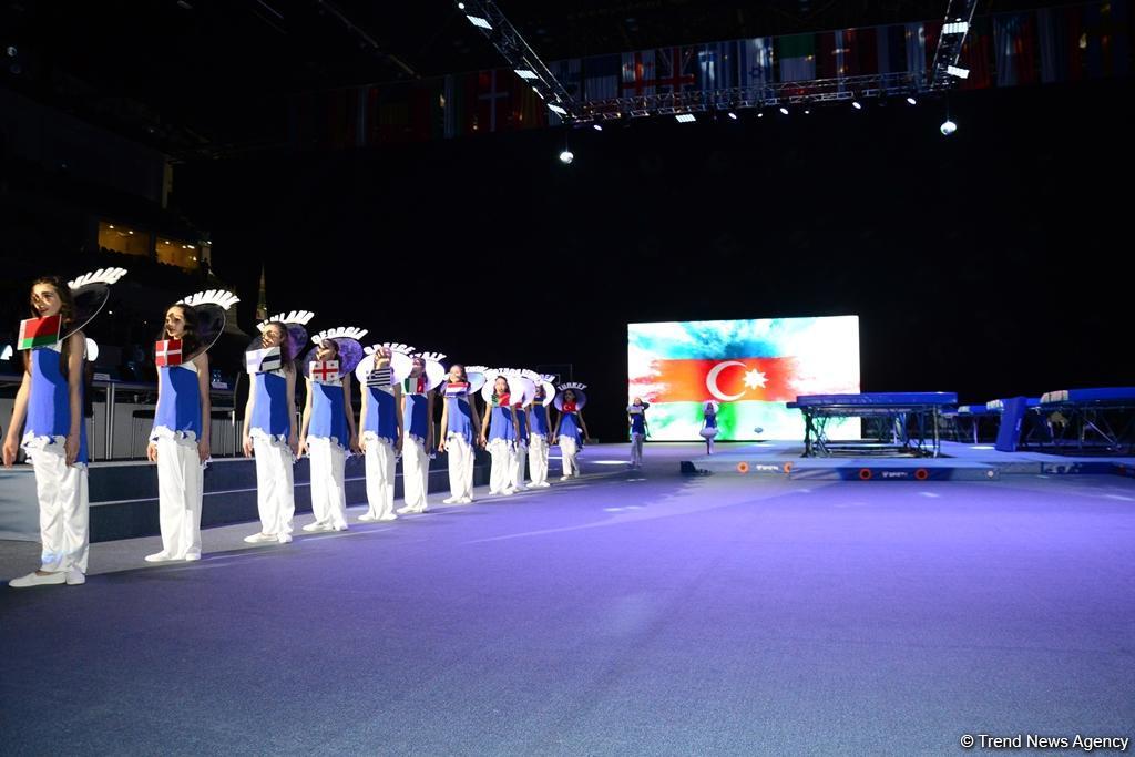 Baku hosts solemn opening ceremony of European Championships in Trampoline, Double Mini-Trampoline and Tumbling [PHOTO]