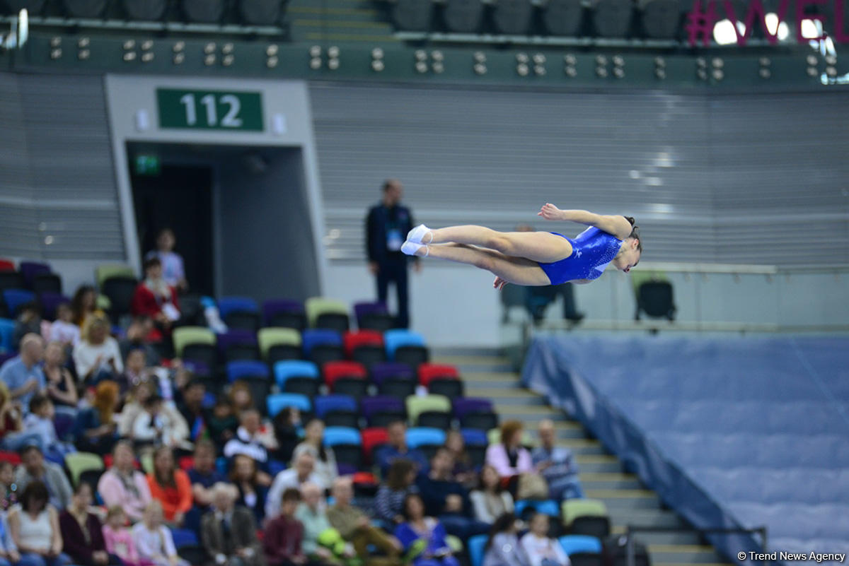 Russian gymnast says everything great at European Championships in Baku