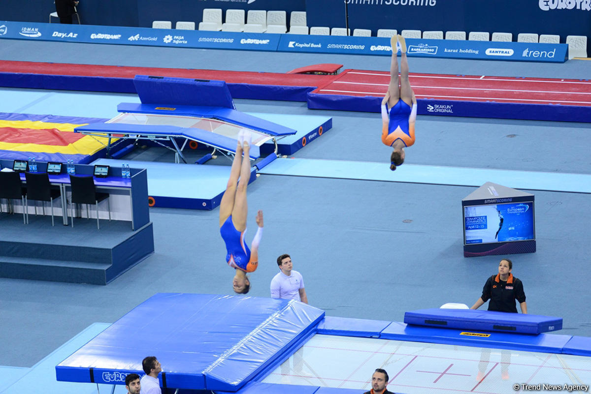 Day 3 of European Championships in Trampoline, Double Mini-Trampoline kicks off in Baku [PHOTO]