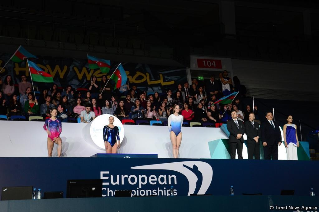 Awards presented to winners of last finals at XXVI European Championship in Baku [PHOTO]