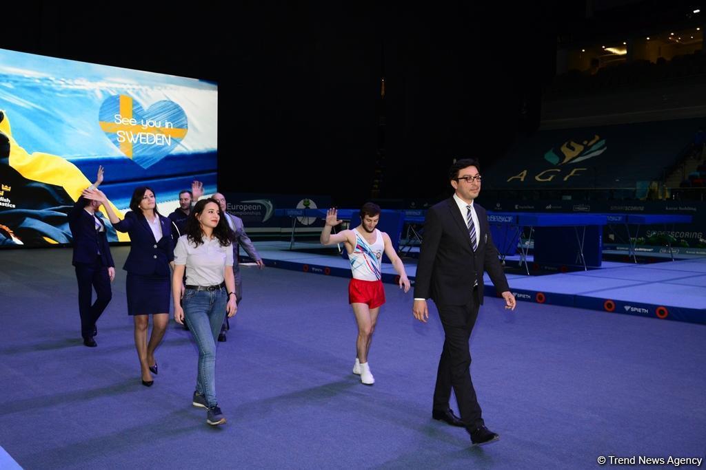 Baku hosts closing ceremony of 26th European Trampoline Championships [PHOTO]