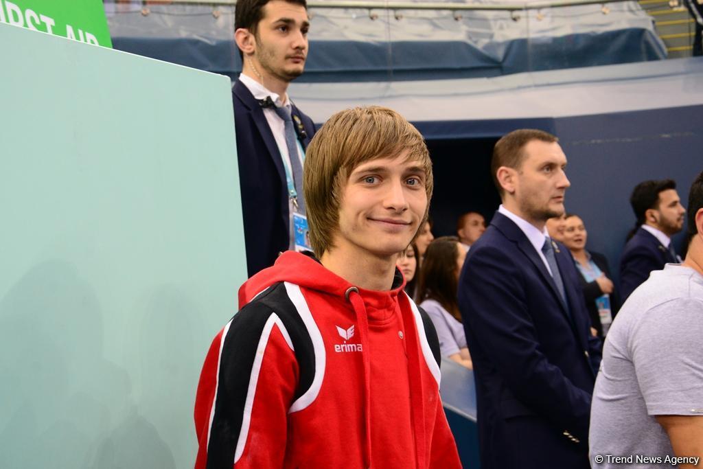 Mikhail Malkin feels "incredible" after winning gold at European Championship in Baku