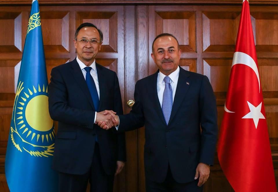 Foreign ministers of Kazakhstan, Turkey discuss bilateral co-op [PHOTO]