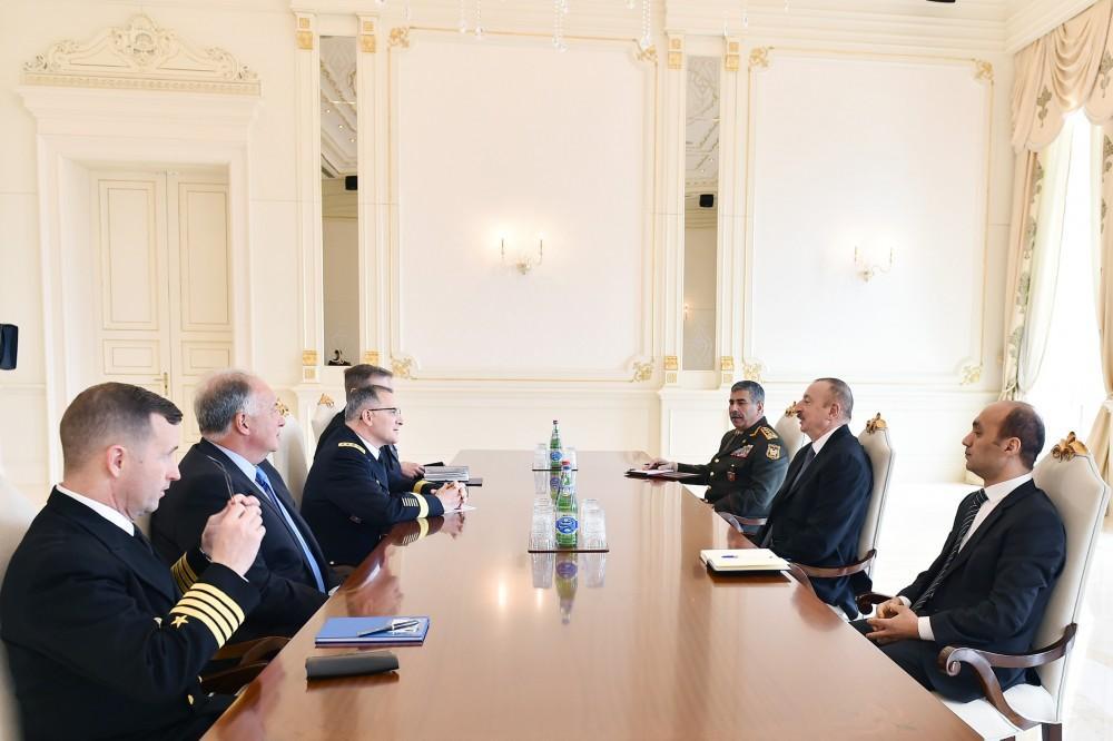 Ilham Aliyev meets Gen.Scaparrotti; Baku hosts high-level meeting of Russian, NATO generals [UPDATE]