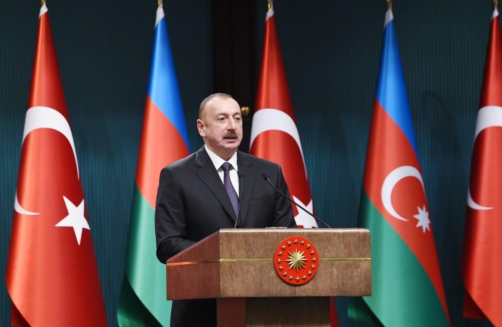 President Aliyev: Turkey, Azerbaijan closest allies [PHOTO]