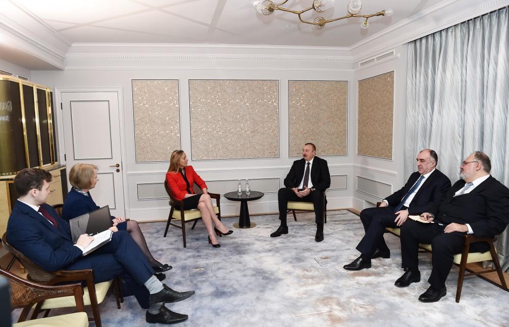 President Aliyev meets UK minister of state for trade [PHOTO]