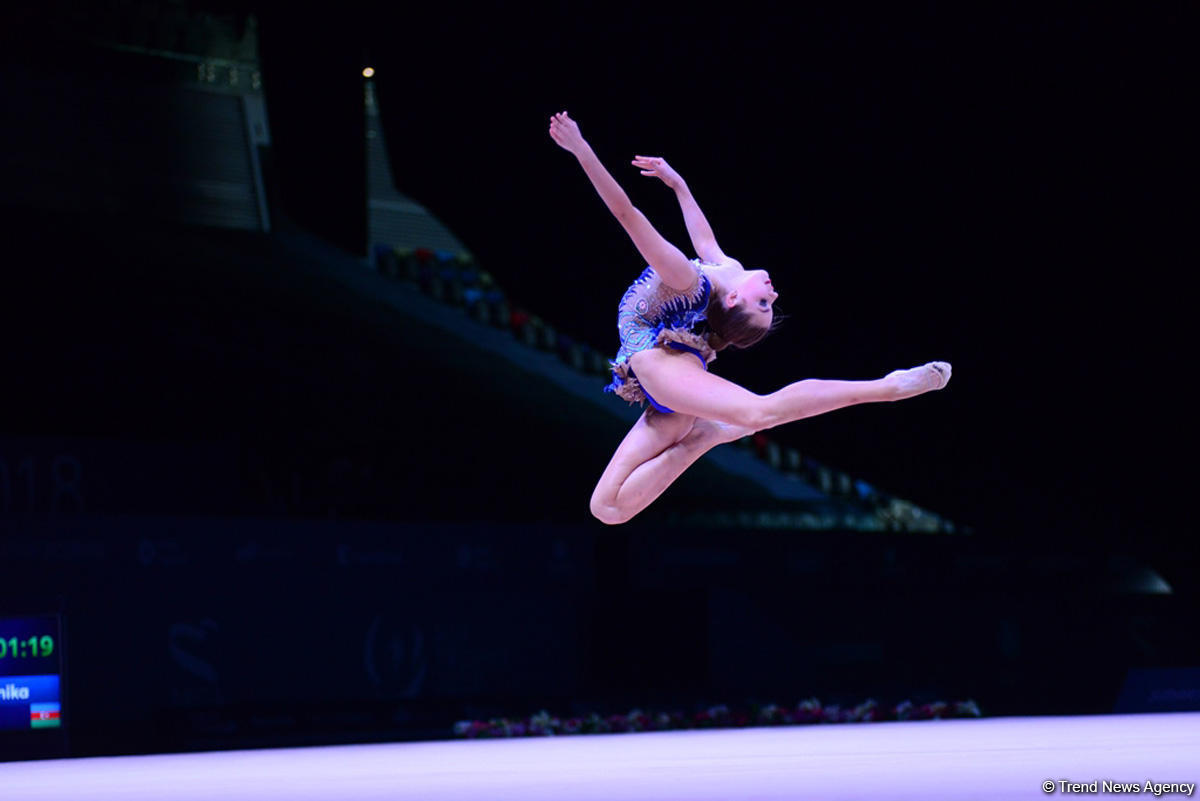 FIG World Cup in rhythmic gymnastics kicks off in Baku [PHOTO]