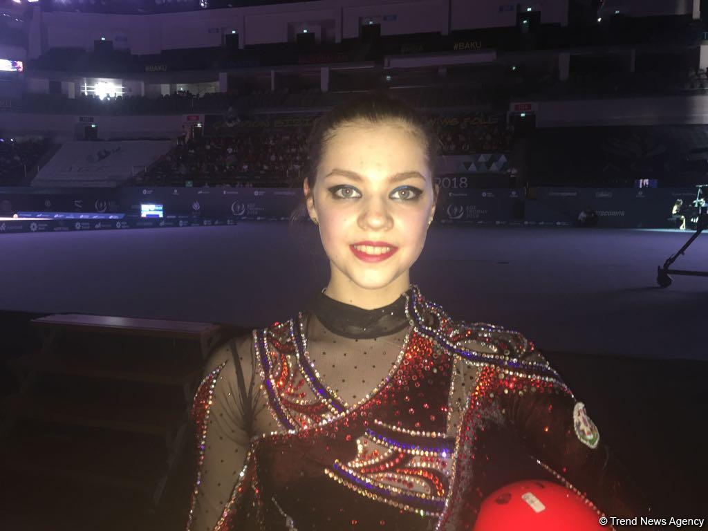 Azerbaijani gymnast shares her impressions of FIG World Cup in Baku