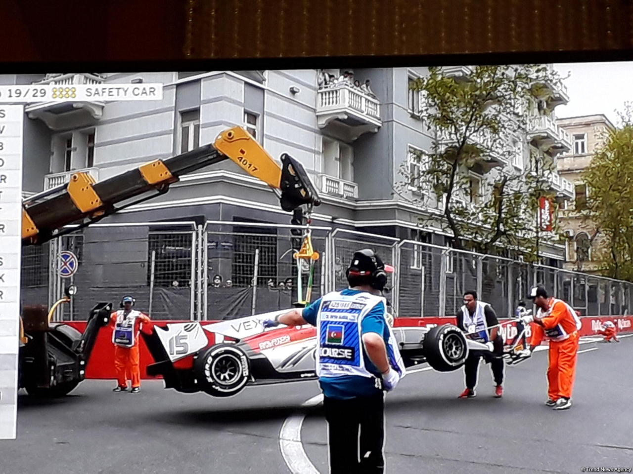 Second accident occurs during Formula 2 in Baku [PHOTO]