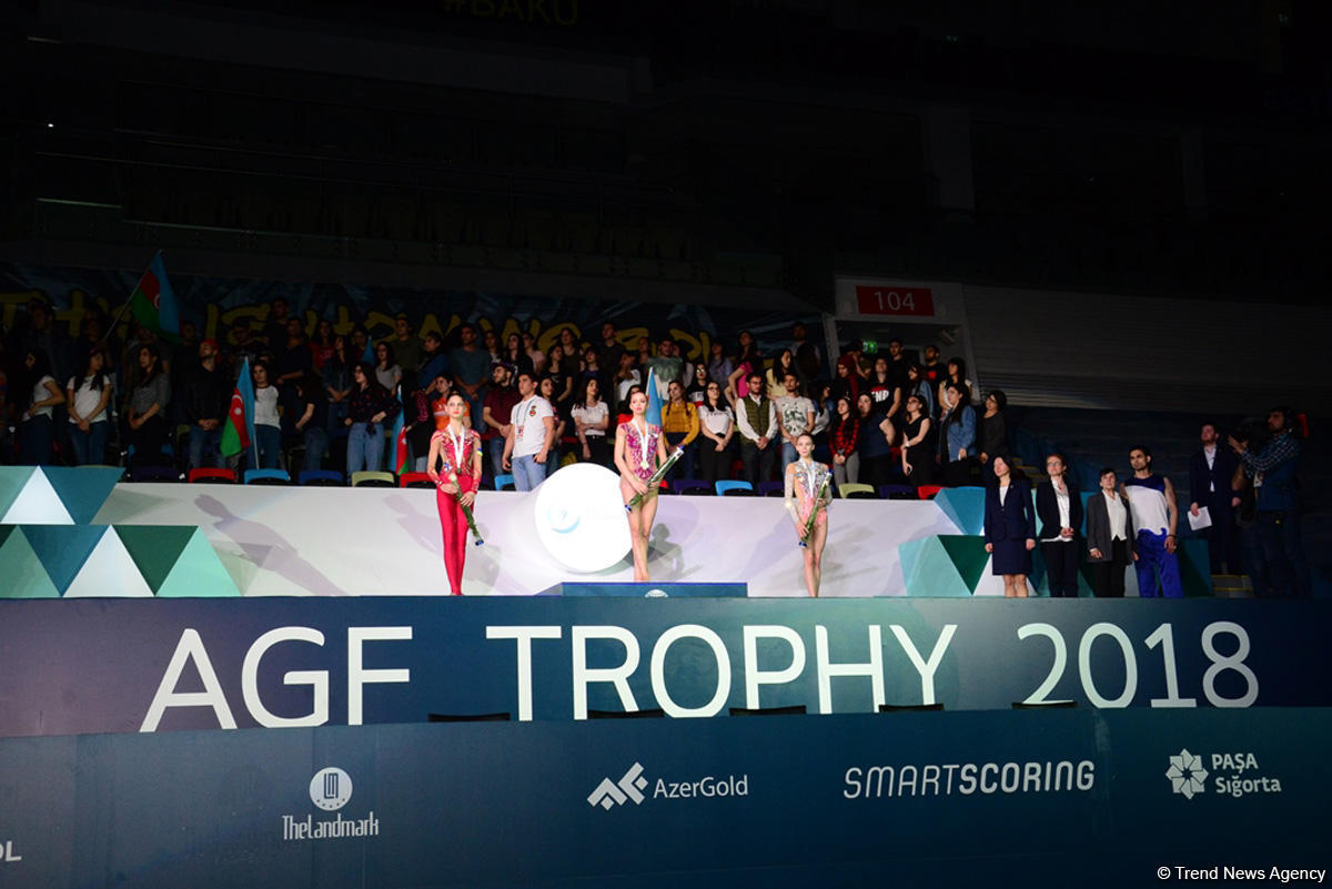 FIG World Cup in Baku: Winners of individual competitions awarded [PHOTO]