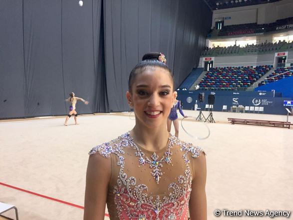 Spanish gymnast: It's real honor for athletes to perform in Azerbaijan