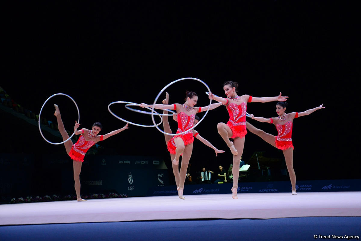 Azerbaijani gymnasts win bronze at FIG World Cup in Baku [PHOTO]