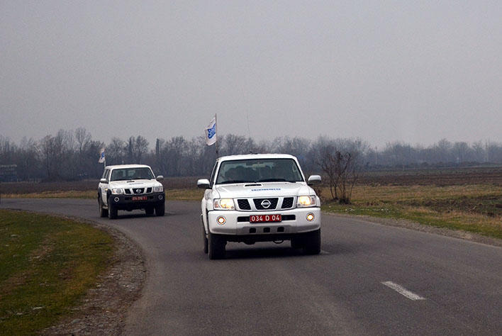OSCE's monitoring on contact line between Azerbaijani, Armenian troops ends without incident