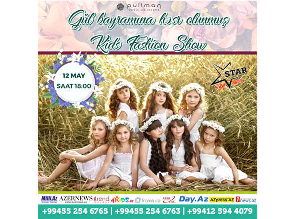 Kids Fashion Show to be held in Baku