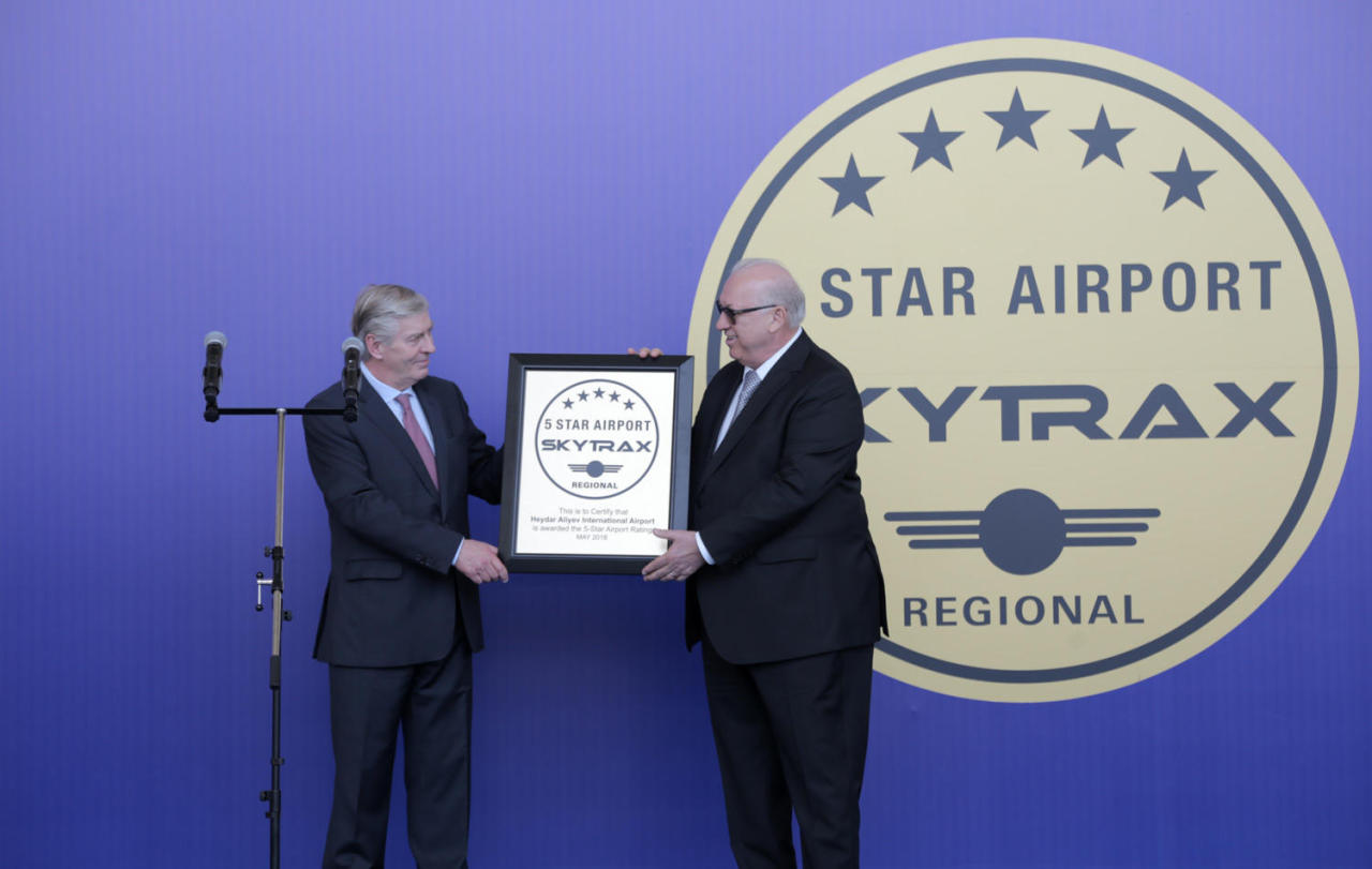 Heydar Aliyev Int'l Airport receives most prestigious award in the world [PHOTO]