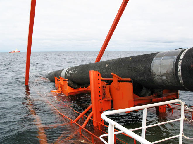 Balticconnector offshore pipeline construction work in sea completed