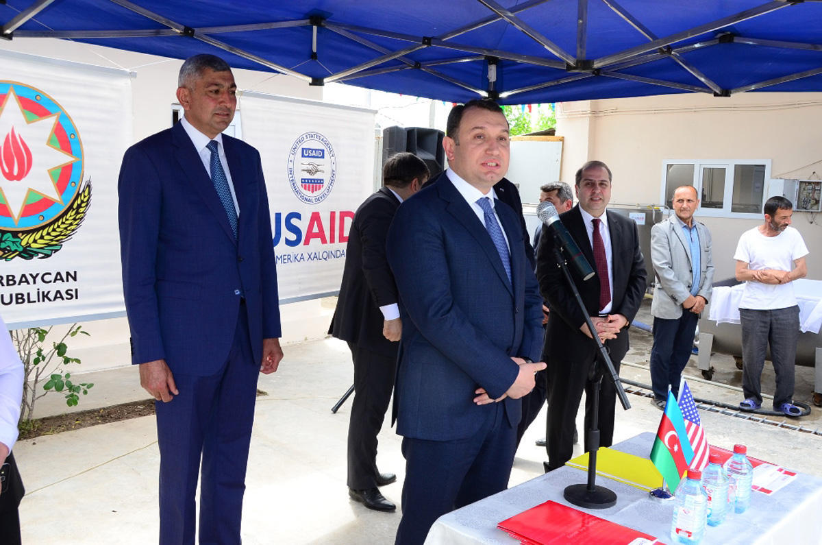 US helps milk processing in Azerbaijan’s Saatli