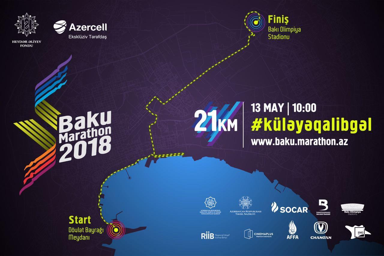 Baku Marathon 2018 due to start in Azerbaijan