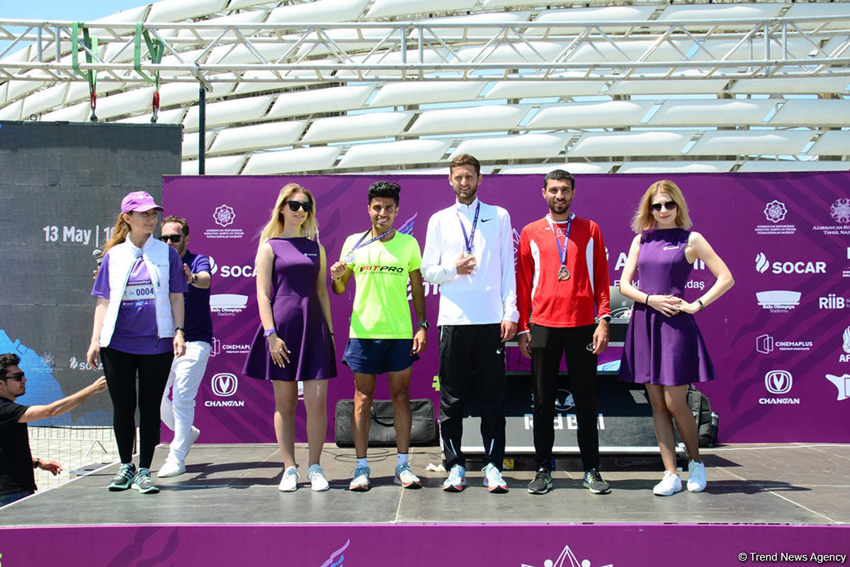 Winners of Baku Marathon 2018 awarded [PHOTO]