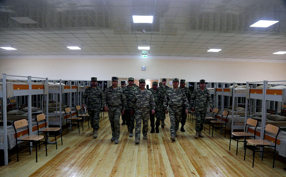 Azerbaijan's defense minister inaugurates several military facilities [PHOTO]