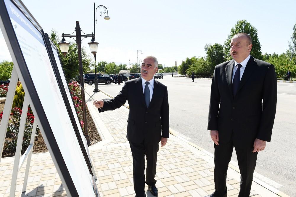 Ilham Aliyev launches start of reconstruction of water supply system in Nakhchivan [UPDATE]