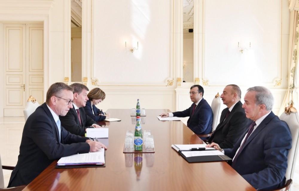 President Aliyev receives delegation led by ILO director-general [UPDATE]