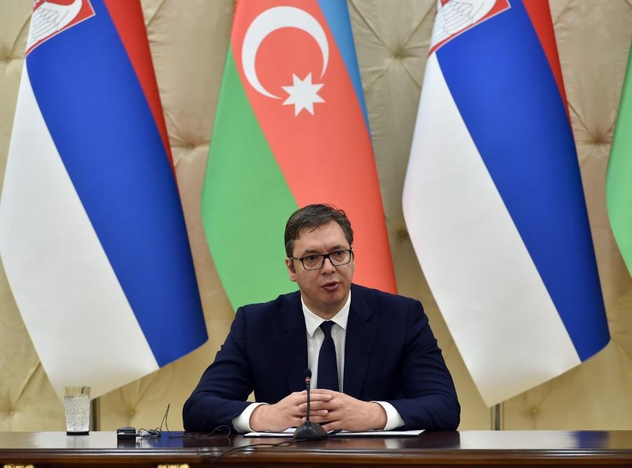 Vucic: Azerbaijan, Serbia enjoy great potential to improve relations