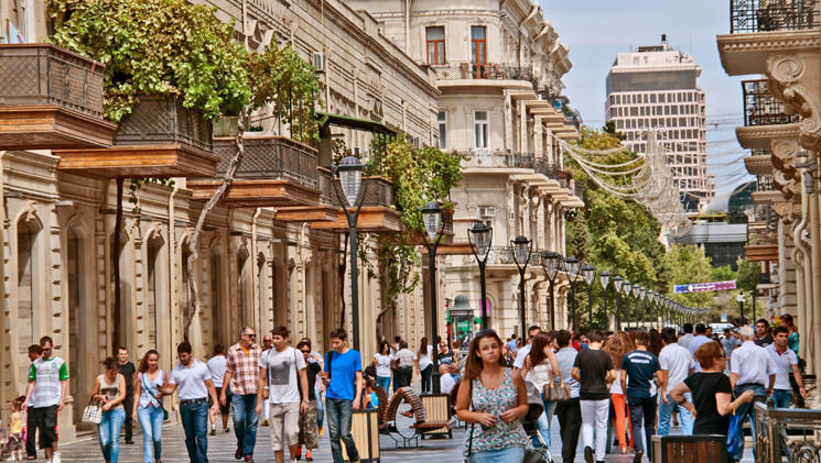 Number of tourists visiting Azerbaijan increases