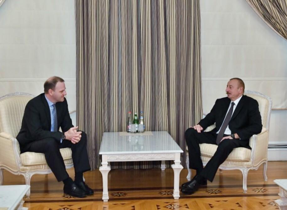 President Aliyev receives Microsoft corporate VP for Central and Eastern Europe [UPDATE]