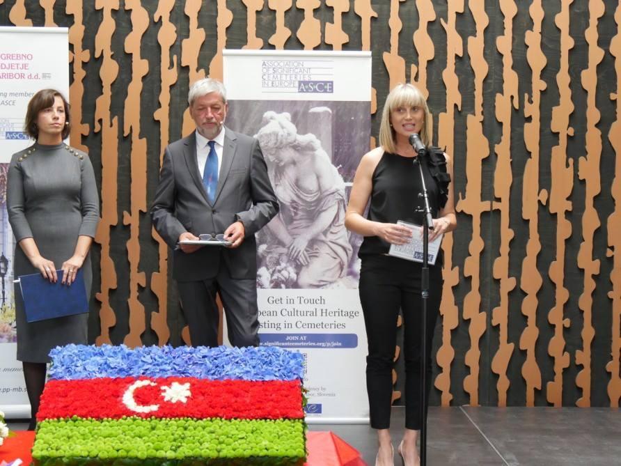 Commemorative plaque dedicated to Khojaly genocide presented in Slovenia [PHOTO]