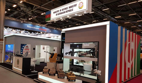 Azerbaijan's defense industry products presented at exhibition in Paris