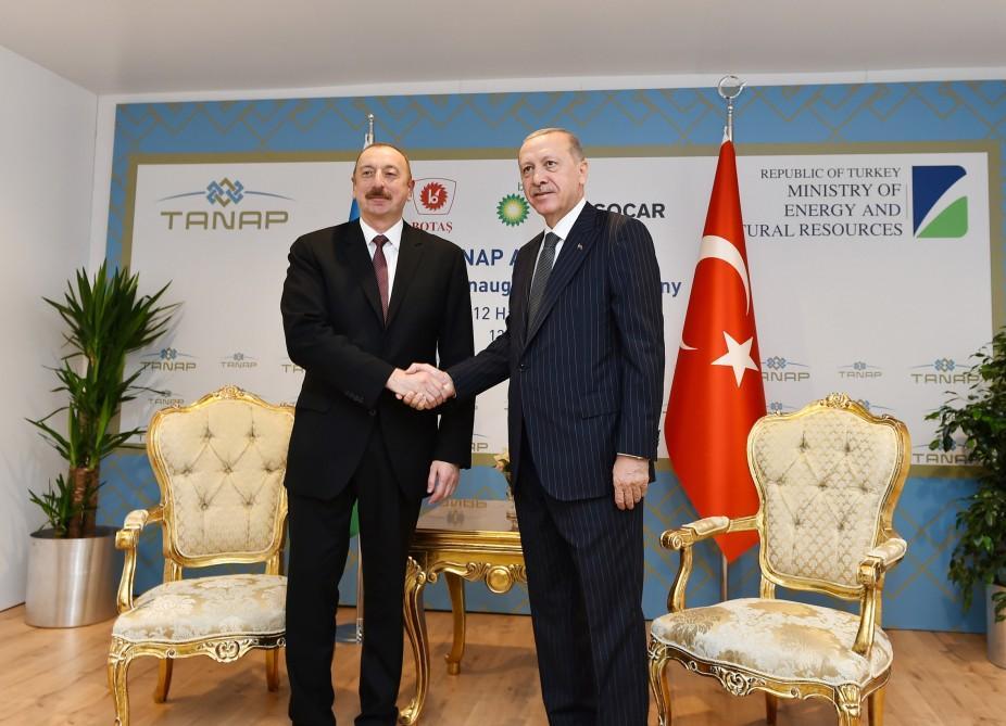 Presidents of Azerbaijan, Turkey meet in Eskisehir [PHOTO]