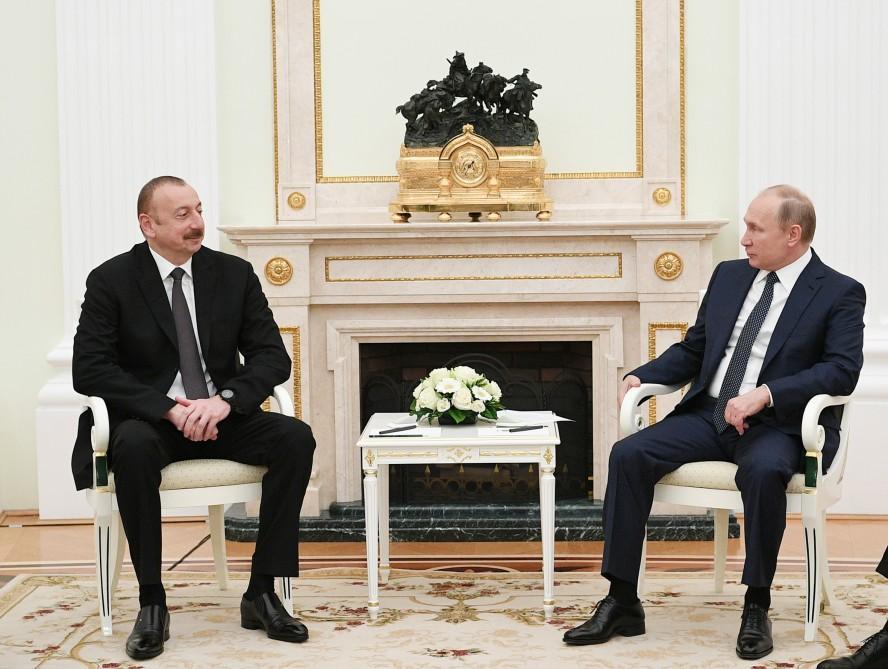 President Aliyev: Azerbaijan-Russia political interaction at very high level [UPDATE]