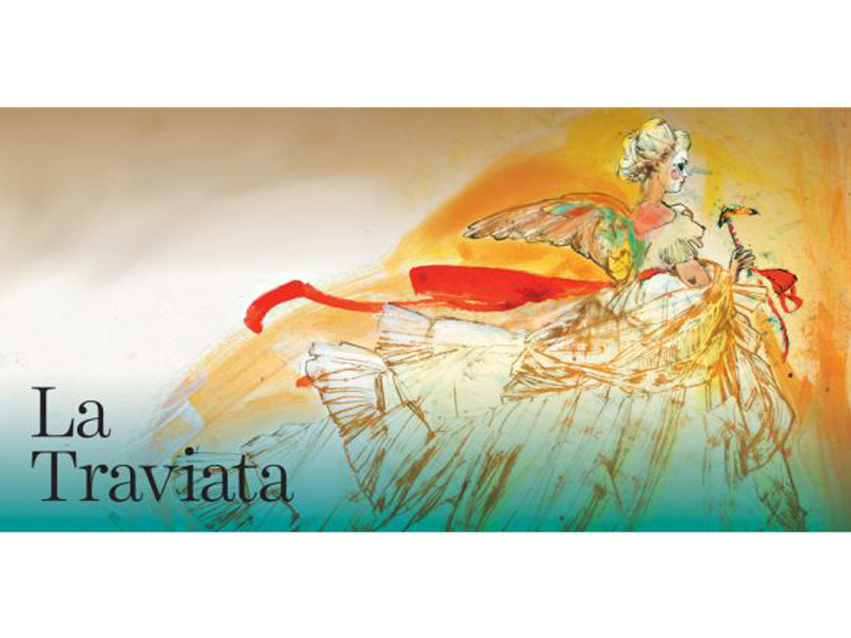 La Traviata opera on Baku stage