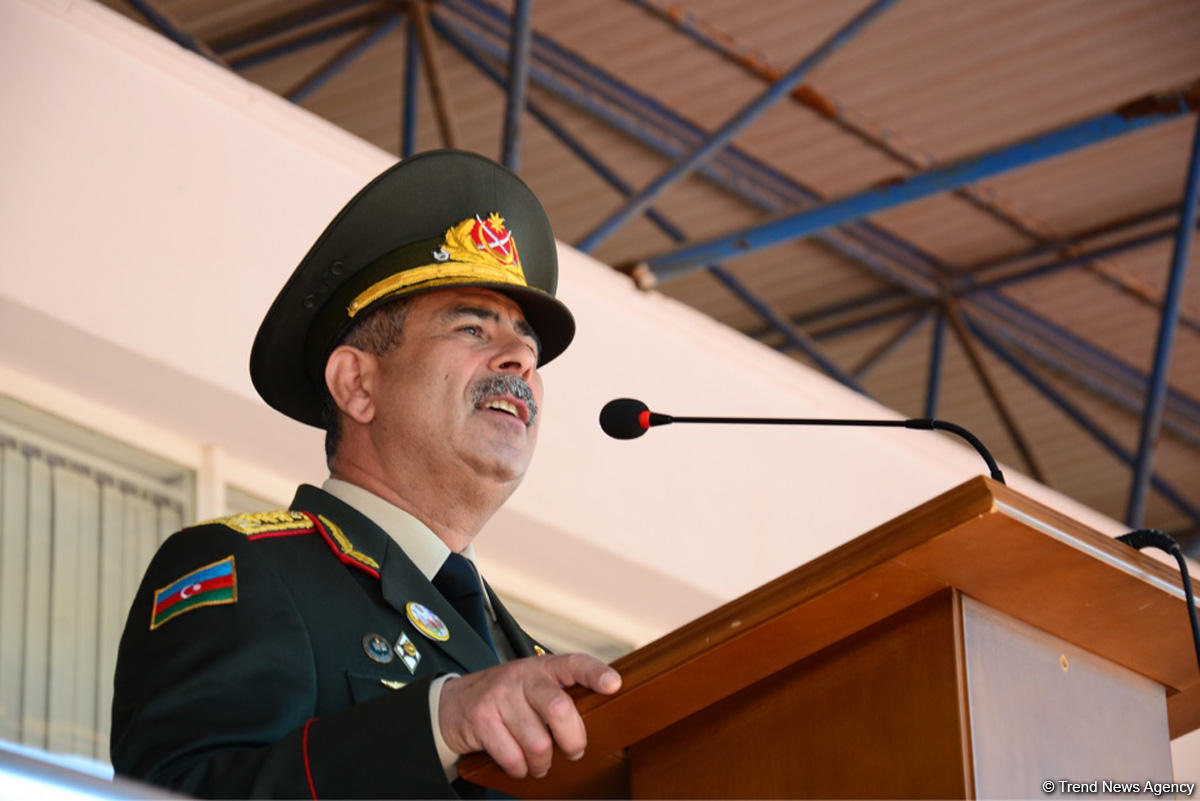 Azerbaijani defense minister talks army’s success at frontline