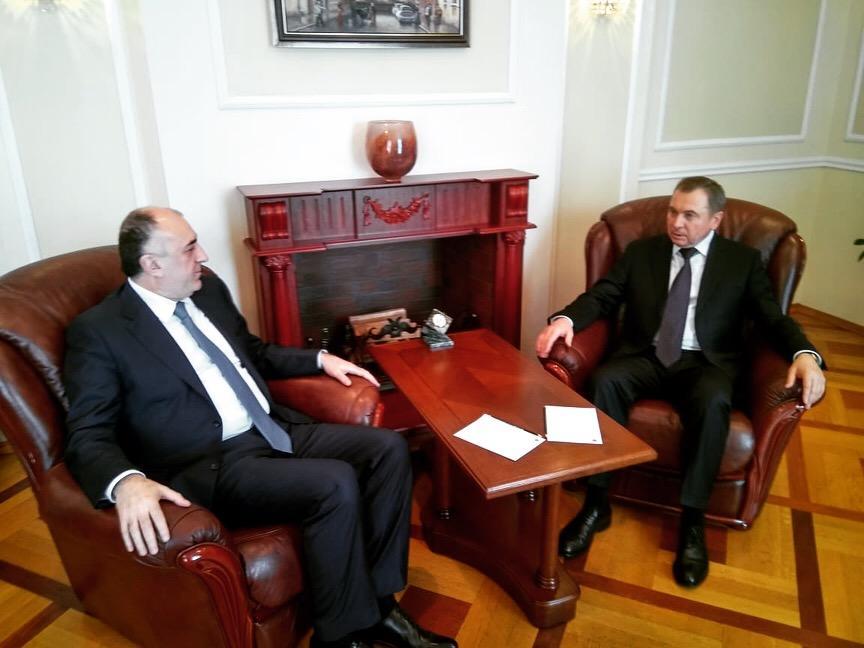 Azerbaijani, Belarus FMs meet