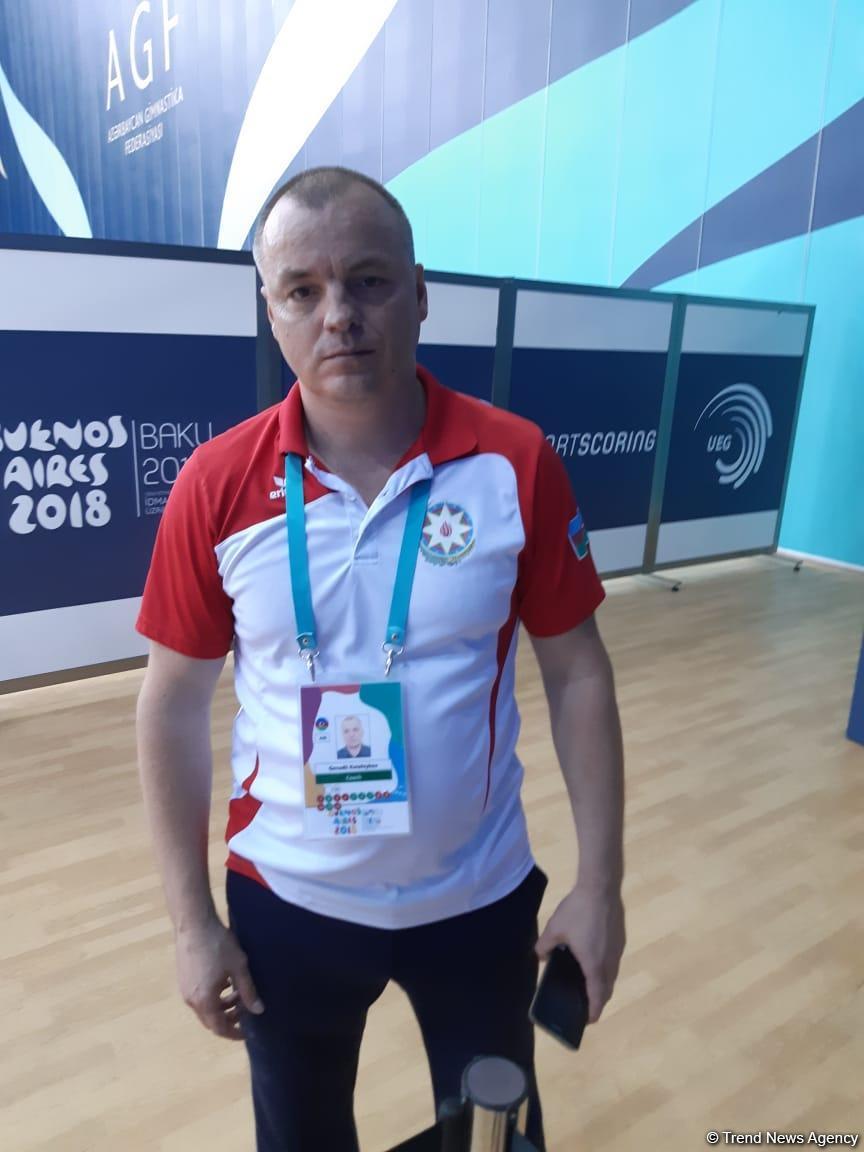 Azerbaijan's artistic gymnasts fulfilled their task at UEG Qualifying Competition - coach