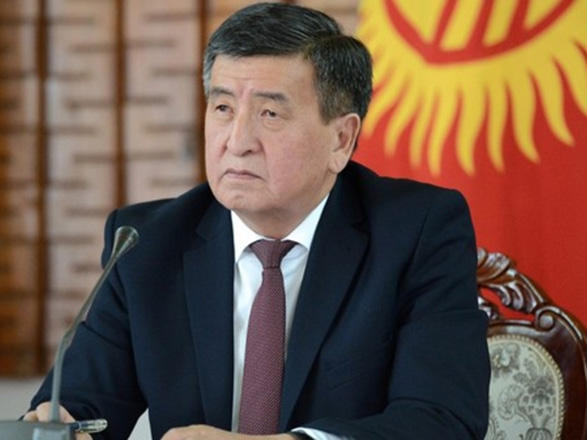 Jeenbekov talks priority directions of Kyrgyzstan's foreign policy