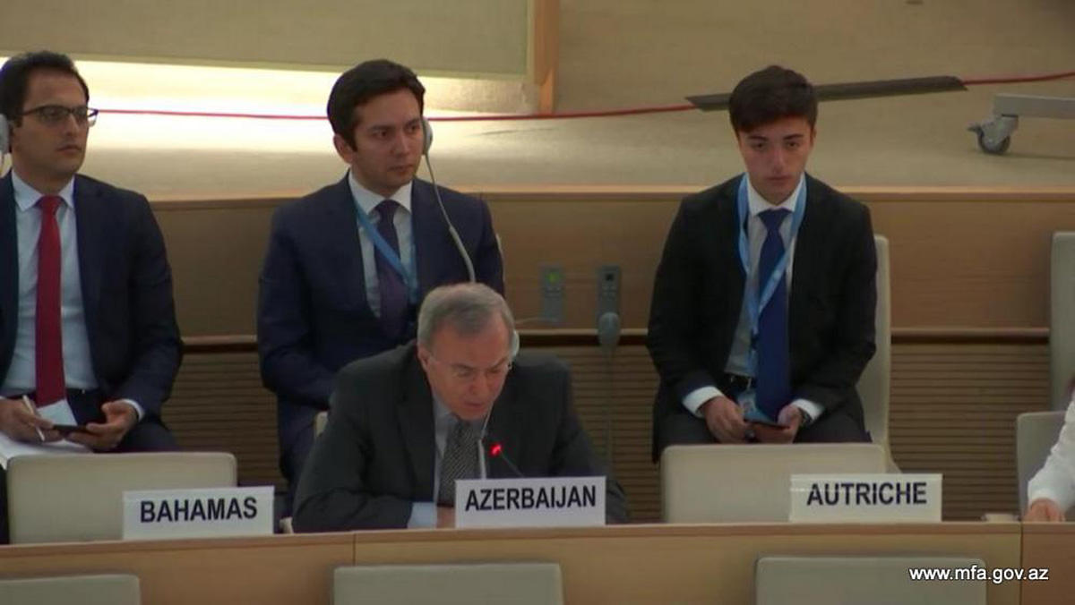 Azerbaijan's proposal receives support at UNHRC