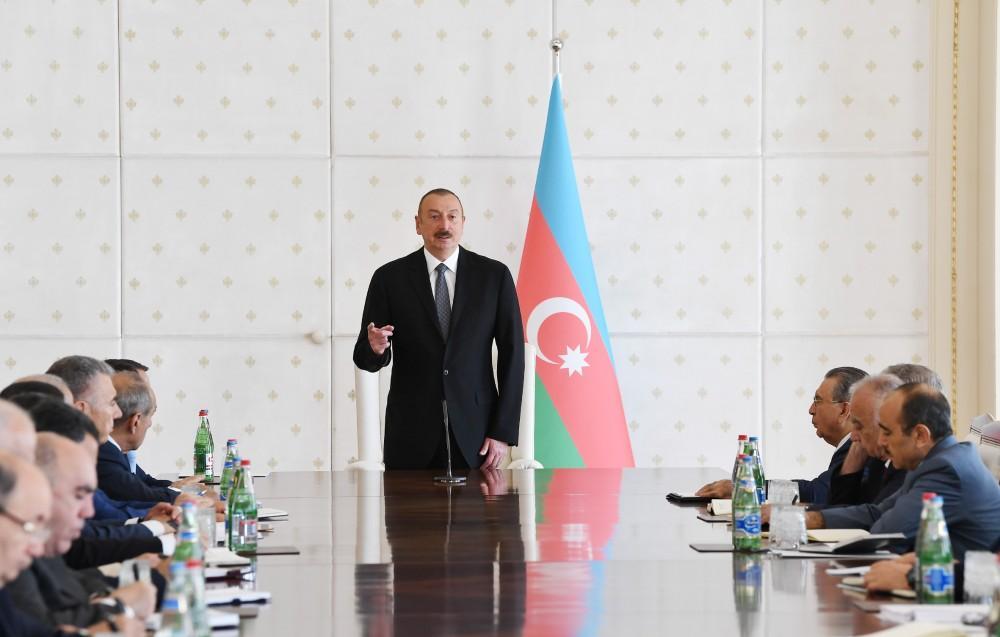 President Aliyev: Criminal, corrupt, thievish, deceitful power of bloodsuckers in Armenia completely collapsed