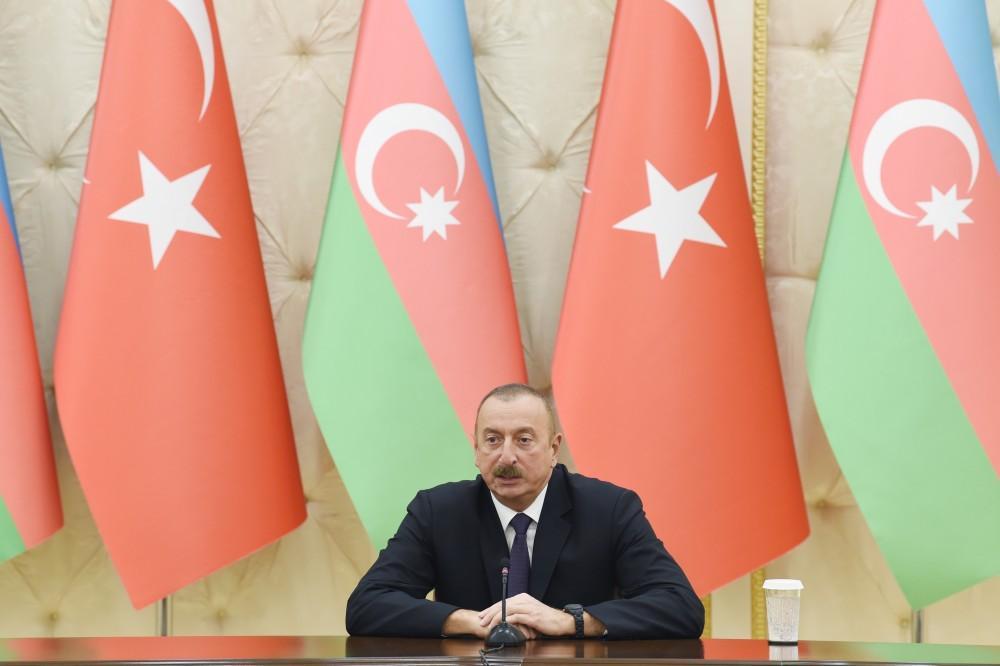 President Aliyev: Azerbaijani-Turkish relations are at high level [PHOTO]